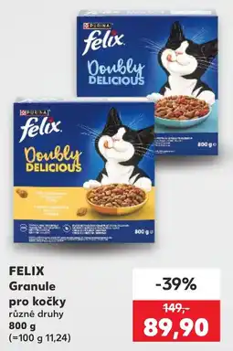 Kaufland Felix Granule pro kočky nabídka