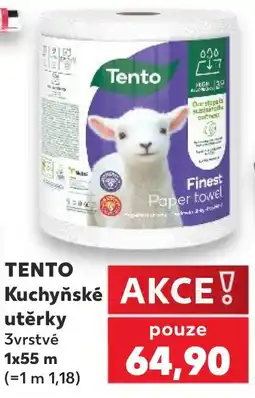 Kaufland Tento kuchyňské utěrky nabídka