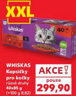Kaufland Whiskas kapsičky pro kočky nabídka