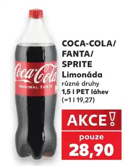 Kaufland Coca-Cola/Fanta/Sprite nabídka