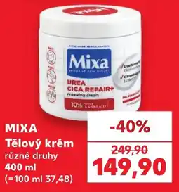 Kaufland Mixa tělový krém nabídka