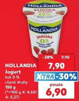 Kaufland Hollandia jogurt nabídka
