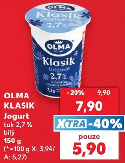 Kaufland Olma klasik jogurt nabídka