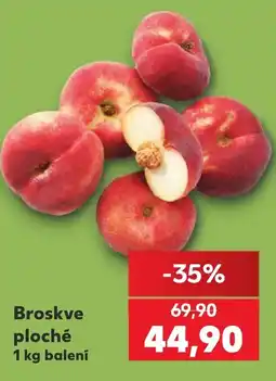 Kaufland Broskve ploché nabídka