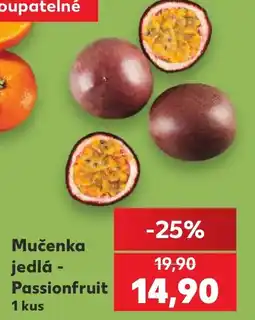 Kaufland Mučenka jedlá - Passionfruit nabídka