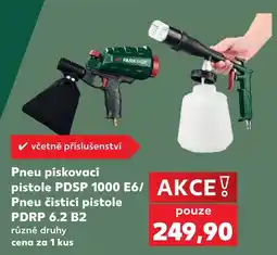 Kaufland Parkside pneu pískovací pistole pdsp 1000 e6/ pneu čistící pistole pdrp 6.2 b2 nabídka