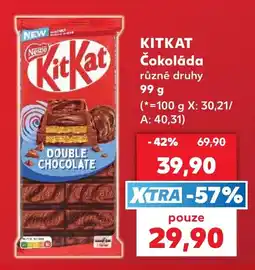 Kaufland KitKat čokoláda nabídka