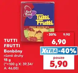 Kaufland Red Band Tutti Frutti Bonbóny nabídka