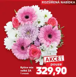 Kaufland Kytice mix velká 2A nabídka