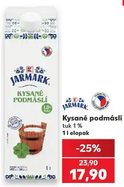 Kaufland Jarmark kysané podmáslí nabídka