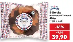 Kaufland Jarmark bábovka mramorová/šlehaná nabídka
