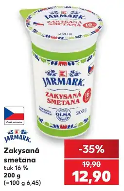 Kaufland Jarmark zakysaná smetana nabídka