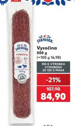 Kaufland Jarmark vysočina nabídka