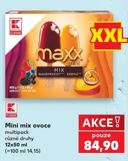 Kaufland K classic mini mix ovoce nabídka
