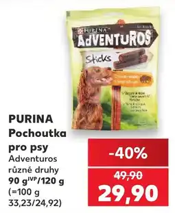 Kaufland Purina adventuros sticks nabídka