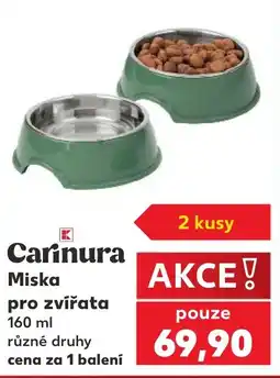 Kaufland Carinura Miska pro zvířata nabídka