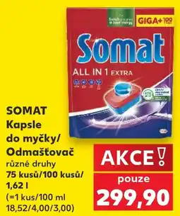Kaufland Somat kapsle do myčky/odmašťovač nabídka