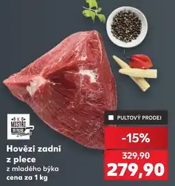 Kaufland Mistrí Hovězí zadní z plece nabídka