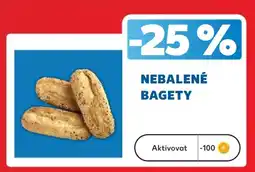 Kaufland Nebalené bagety nabídka