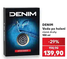 Kaufland Denim voda po holení nabídka