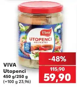 Kaufland Viva utopenci nabídka