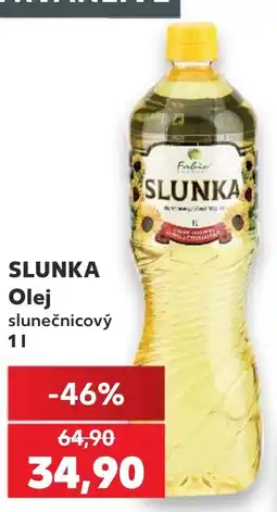 Kaufland Slunka olej slunečnicový nabídka