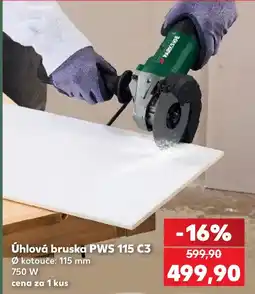 Kaufland Parkside úhlová bruska PWS 115 C3 nabídka