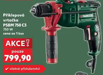 Parkside příklepová vrtačka PSBM 750 C3