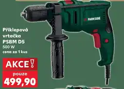 Kaufland Parkside příklepová vrtačka PSBM D5 500 W nabídka