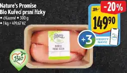 Albert Nature's Promise Bio Kuřecí prsní řízky nabídka
