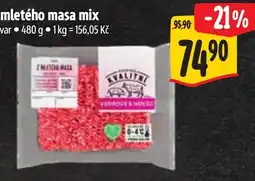 Albert Kvalitní mletého masa mix nabídka