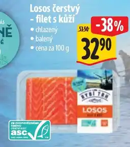 Albert Losos čerstvý filet s kůží nabídka