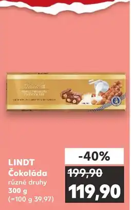 Kaufland Lindt čokoláda nabídka