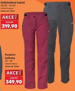 Kaufland COP funkční kalhoty nabídka