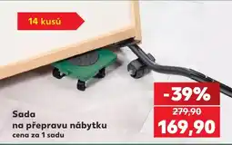 Kaufland Sada na přepravu nábytku nabídka