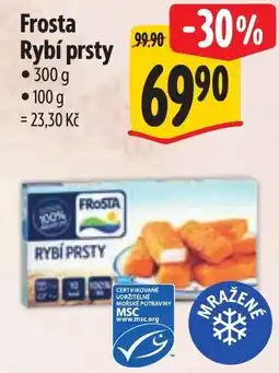 Albert Frosta rybí prsty nabídka
