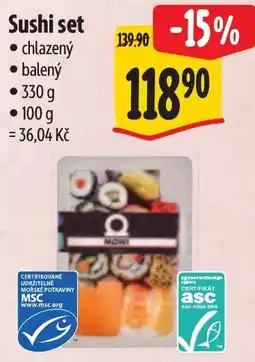 Albert Sushi set nabídka