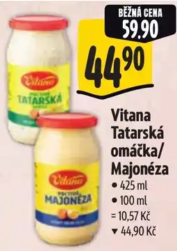 Albert Vitana tatarská omáčka/ majonéza nabídka