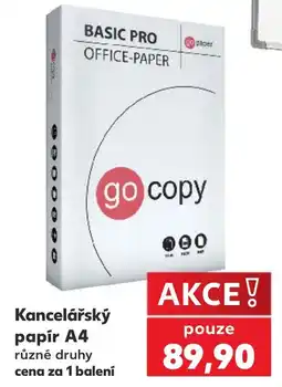Kaufland go copy kancelářský papír a4 nabídka