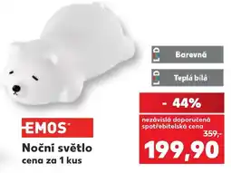 Kaufland Emos noční světlo nabídka