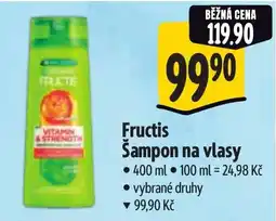 Albert Fructis Šampon na vlasy nabídka