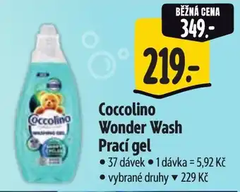 Albert Coccolino Wonder Wash Prací gel nabídka