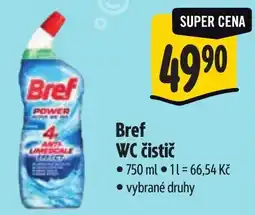 Albert Bref WC čistič nabídka