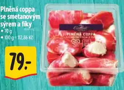 Albert Excellent plněná coppa se smetanovým sýrem a fíky nabídka