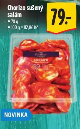 Albert Chorizo sušený salám nabídka