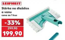 Kaufland Leifheit stěrka na dlaždice a vanu nabídka