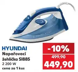Kaufland Hyundai napařovací žehlička si885 nabídka