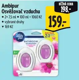 Albert Ambipur osvěžovač vzduchu nabídka