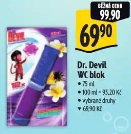Albert Dr. Devil WC blok nabídka