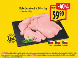 Albert Kuře bez drobů a 2 čtvrtky nabídka